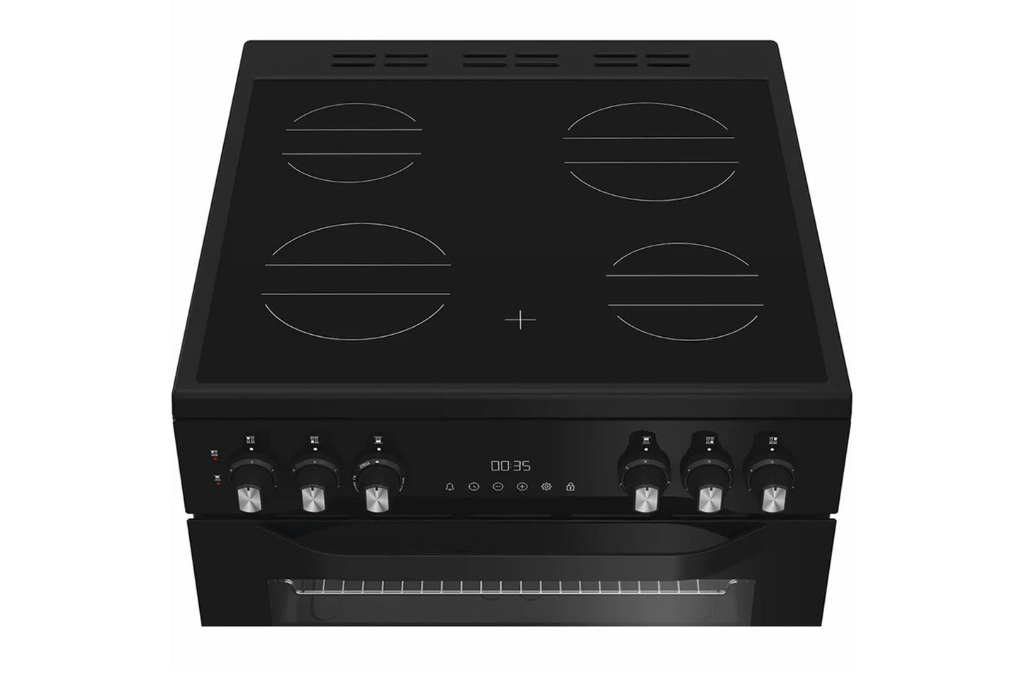 Hotpoint 60cm Freestanding Electric Cooker | HTE6VDCB1