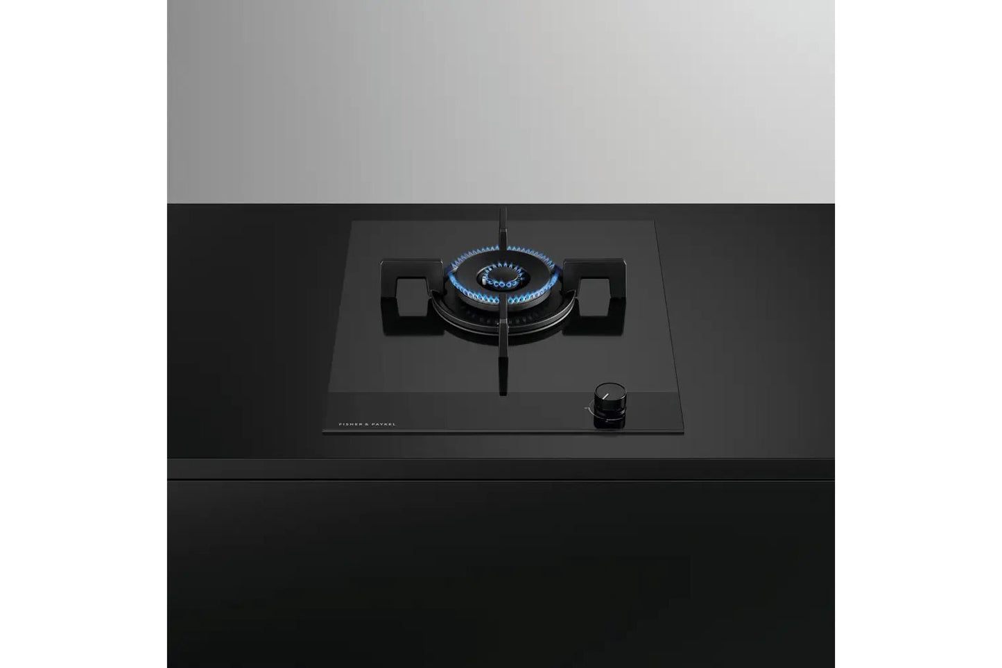 Fisher & Paykel Series 9 45cm 1 Burner Gas Hob | CG451DNGGB4 | Black