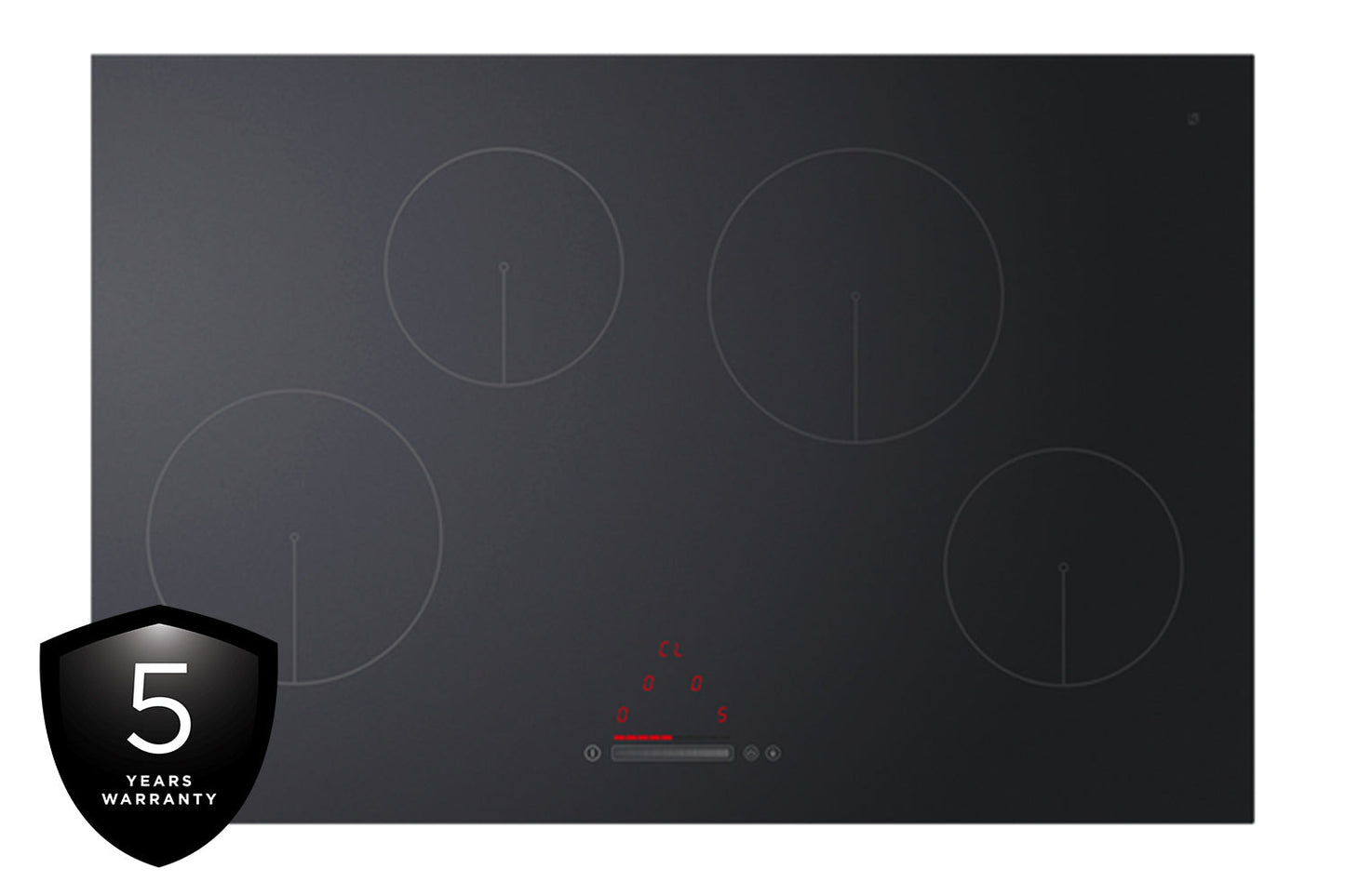 Fisher & Paykel Series 5 80cm 4 Zone Induction Hob | CI804CTB1 | Black