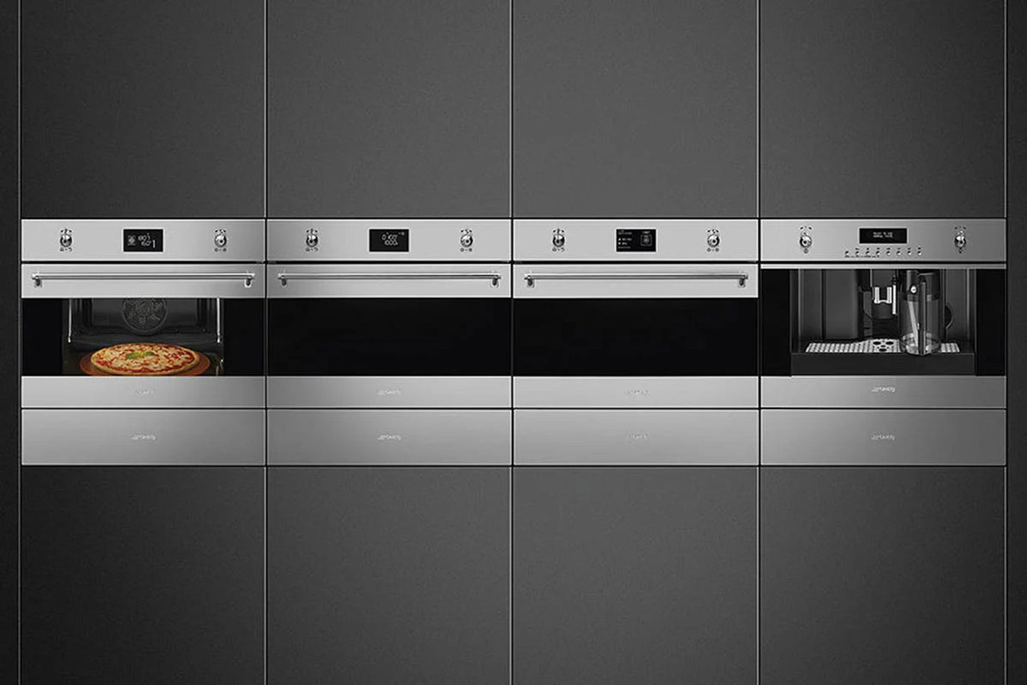 Smeg 15cm Built-in Warming Drawer | CPR315X