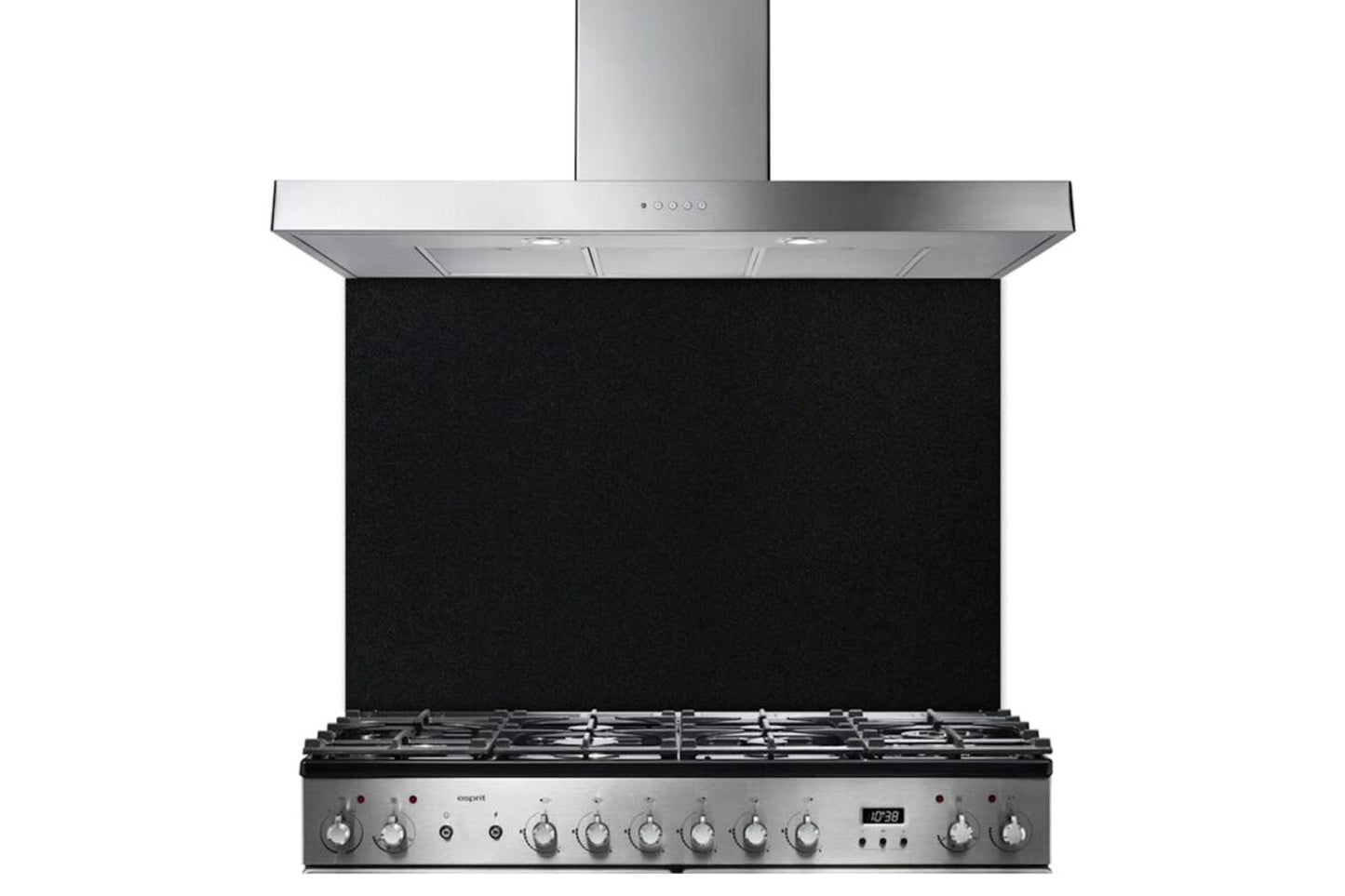 Rangemaster 110cm Splashback | UNBSP110BL/ | Black