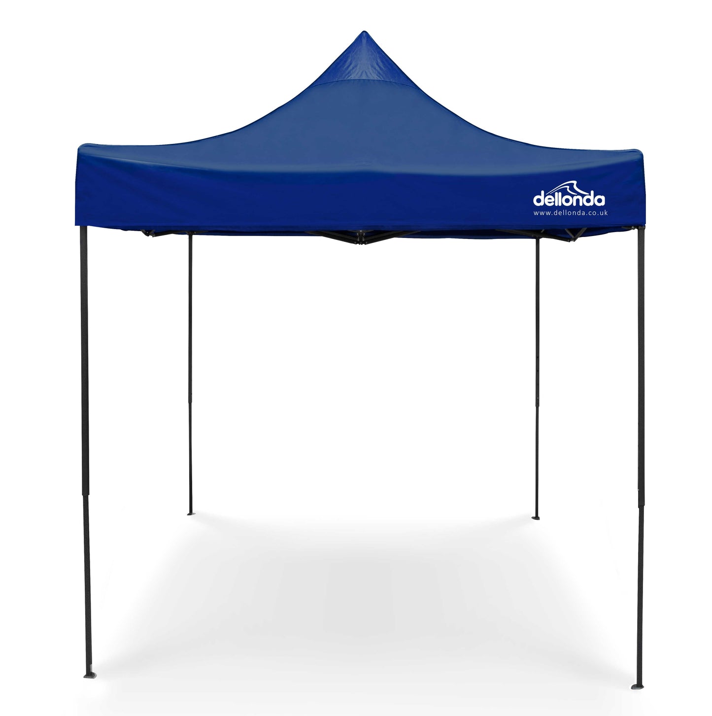 Premium 2x2m Pop-Up Gazebo, Water Resistant, Carry Bag, Stakes & Weight Bags - Blue - DG127