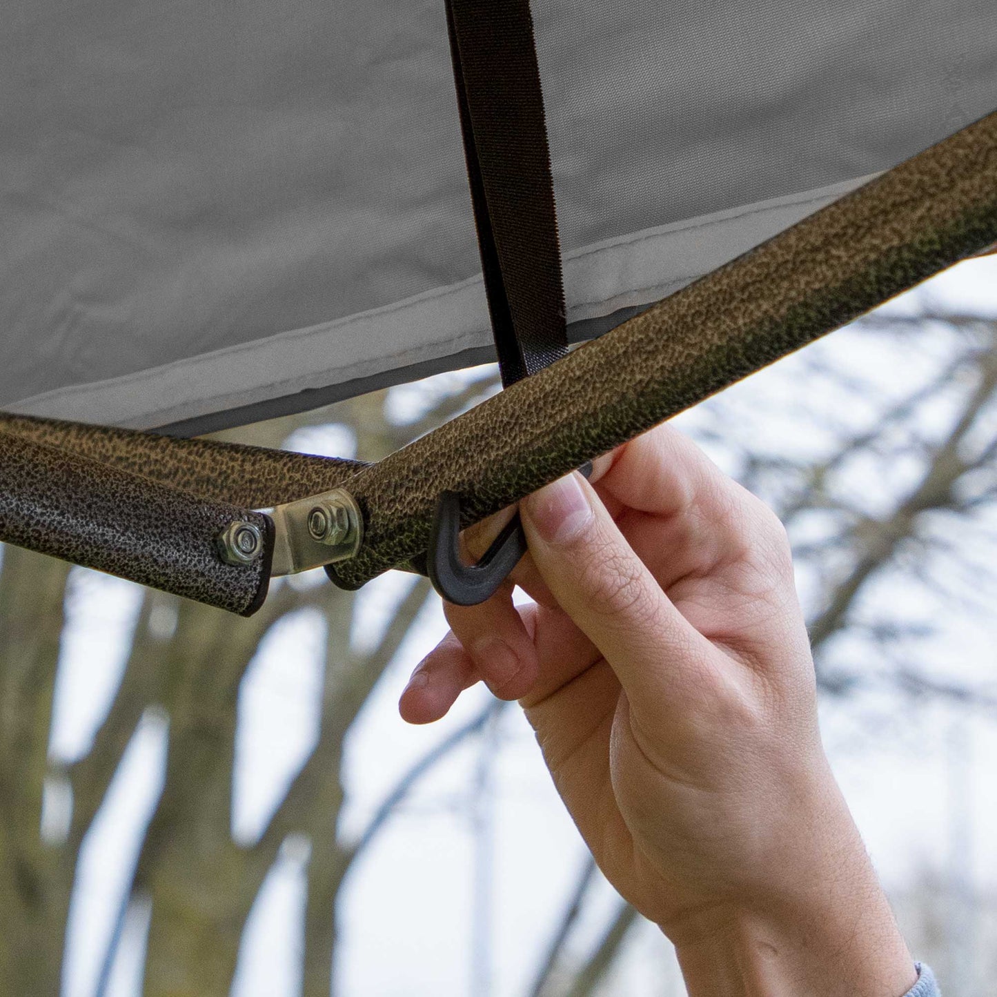 Premium 3x6m Pop-Up Gazebo, Water Resistant, Carry Bag, Stakes & Weight Bags - Grey - DG141