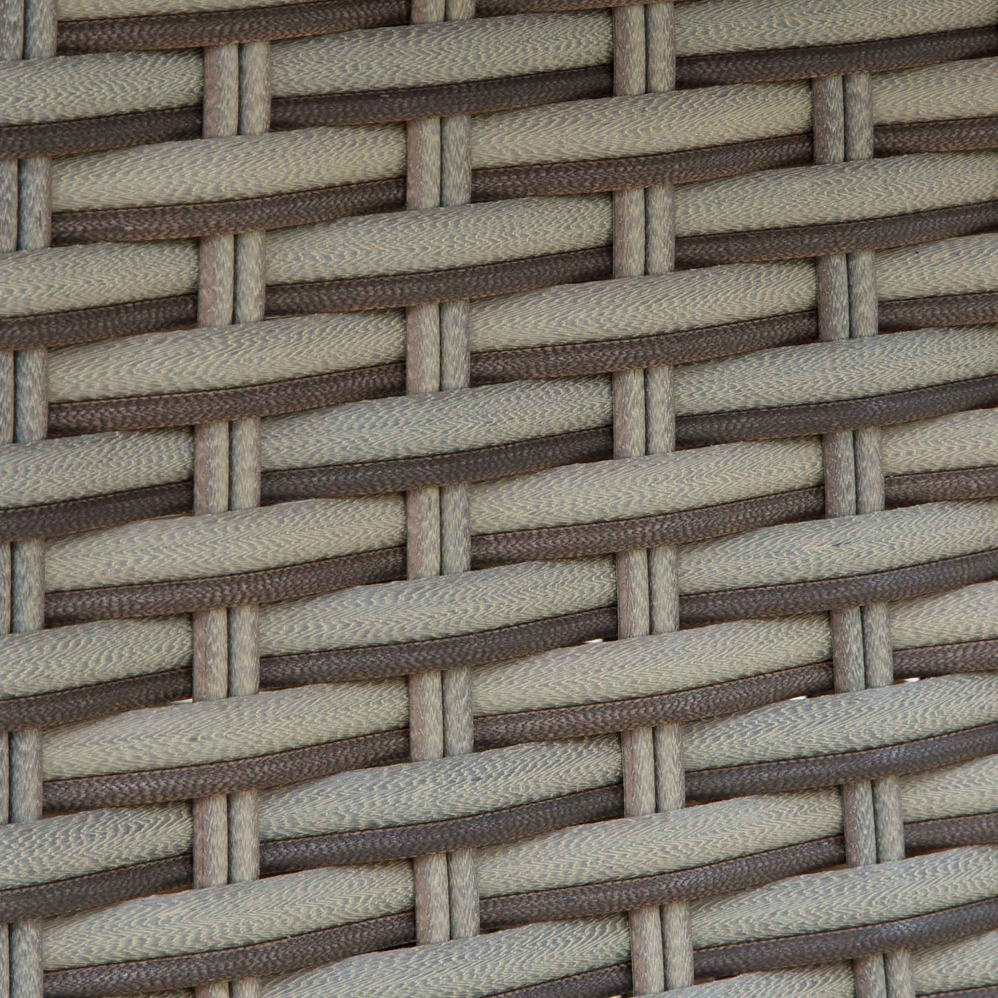 Chester Rattan Wicker Outdoor Bistro Table with Tempered Glass Top, Brown - DG65