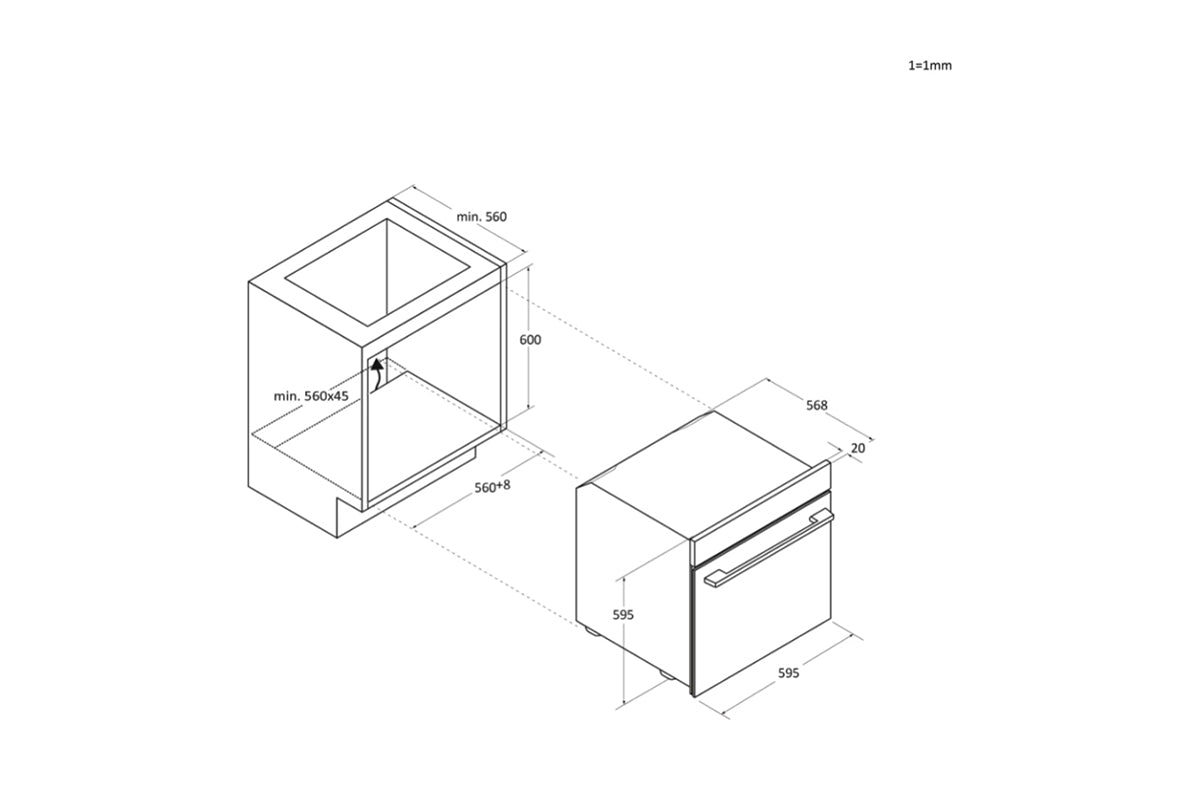 Haier Single Oven | H6ID66C3HTB1 | Black
