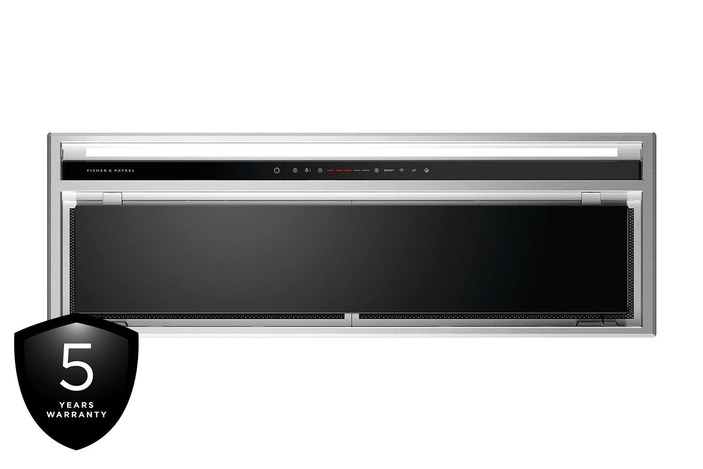 Fisher and Paykel 90cm Series 7 Integrated Insert Wall Cooker Hood | HP90IHCB4