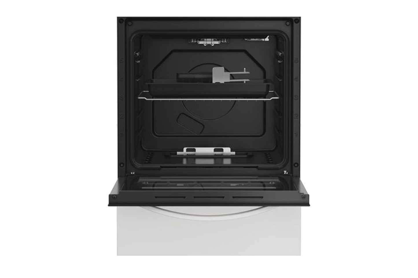 Indesit 50cm Freestanding Gas Single Cooker | I5G1KMW | White