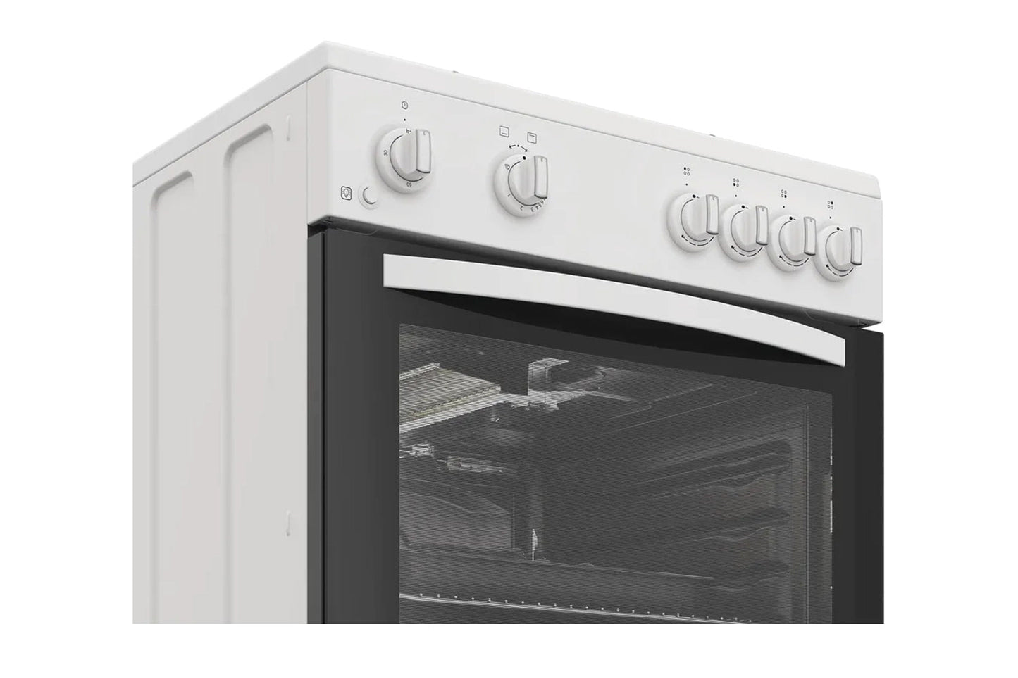 Indesit 60cm Single Oven Gas Cooker | I6GGMMW/UK | White