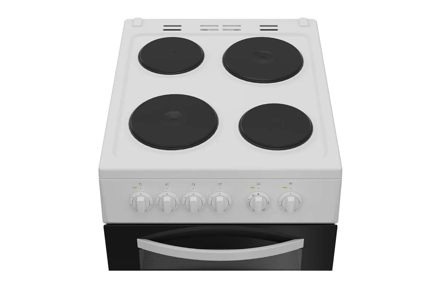 Indesit 50cm Freestanding Twin Electric Cooker | ITE5EMW | White