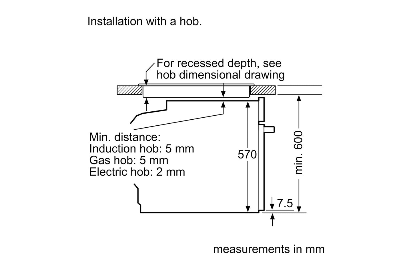 Neff N 50 Built-in Single Oven | B1ACE4AG3B | Graphite Grey