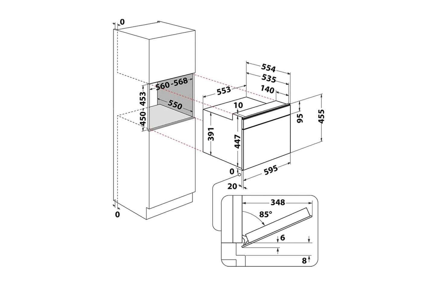 Hotpoint Class 7 Built-in Microwave | MP776IXH | Stainless Steel