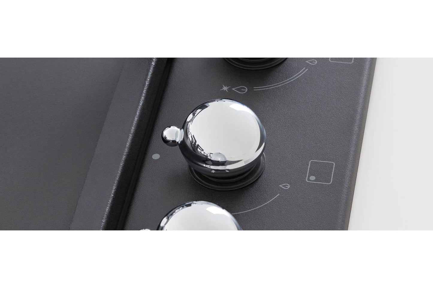 Bertazzoni Heritage Series 60cm 4 Burner Gas Hob | P604LHERNE | Nero Matt