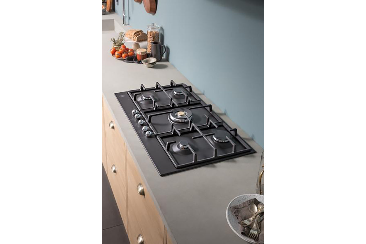 Bertazzoni Heritage Series 90cm 5 Burner Gas Hob | P905CHERNE | Nero Matt