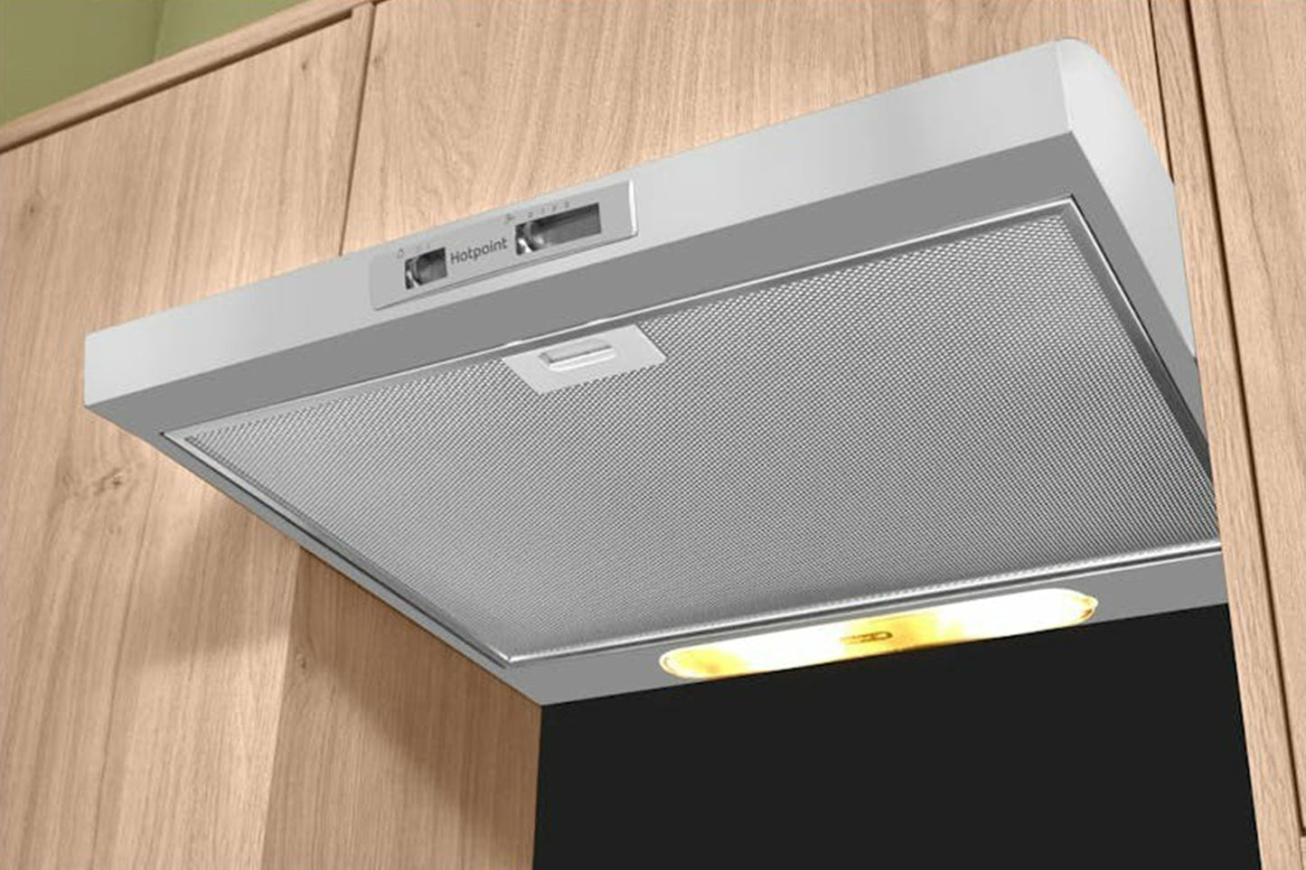Hotpoint 60cm Built-in Cooker Hood | PSLMO65FLSX | Inox