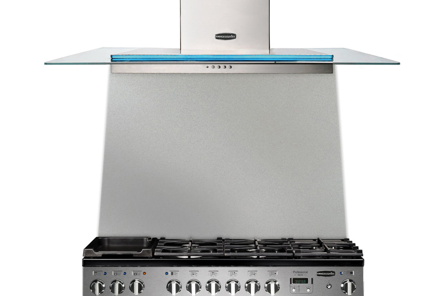 Rangemaster 110cm Toledo Splashback | TOLSP110SS/ | Stainless Steel