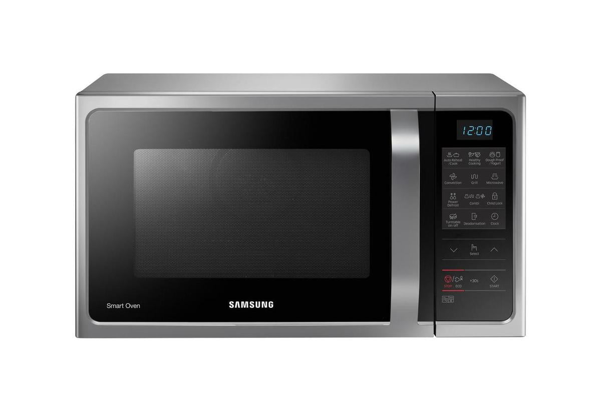 Samsung 900W 28L Freestanding Convection Microwave | MC28H5013AS/EU | Neo Stainless Silver