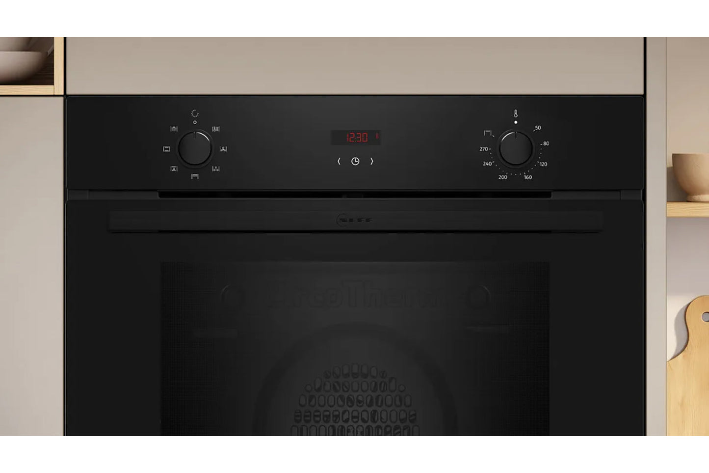 Neff N 30 Built-in Single Oven | B1DCC0AK3B| Black