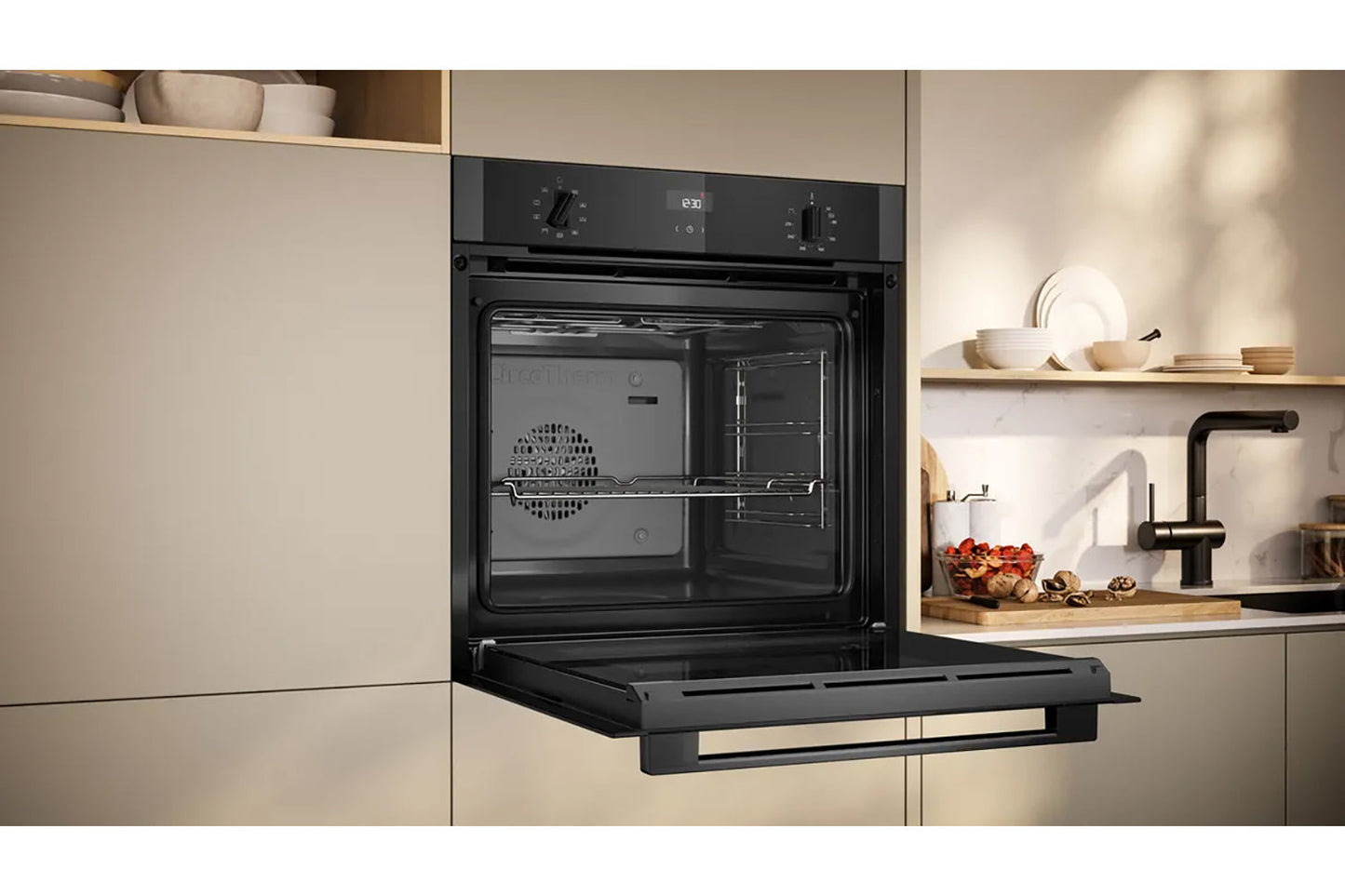 Neff N 50 Built-in Single Oven | B1ACE4AG3B | Graphite Grey