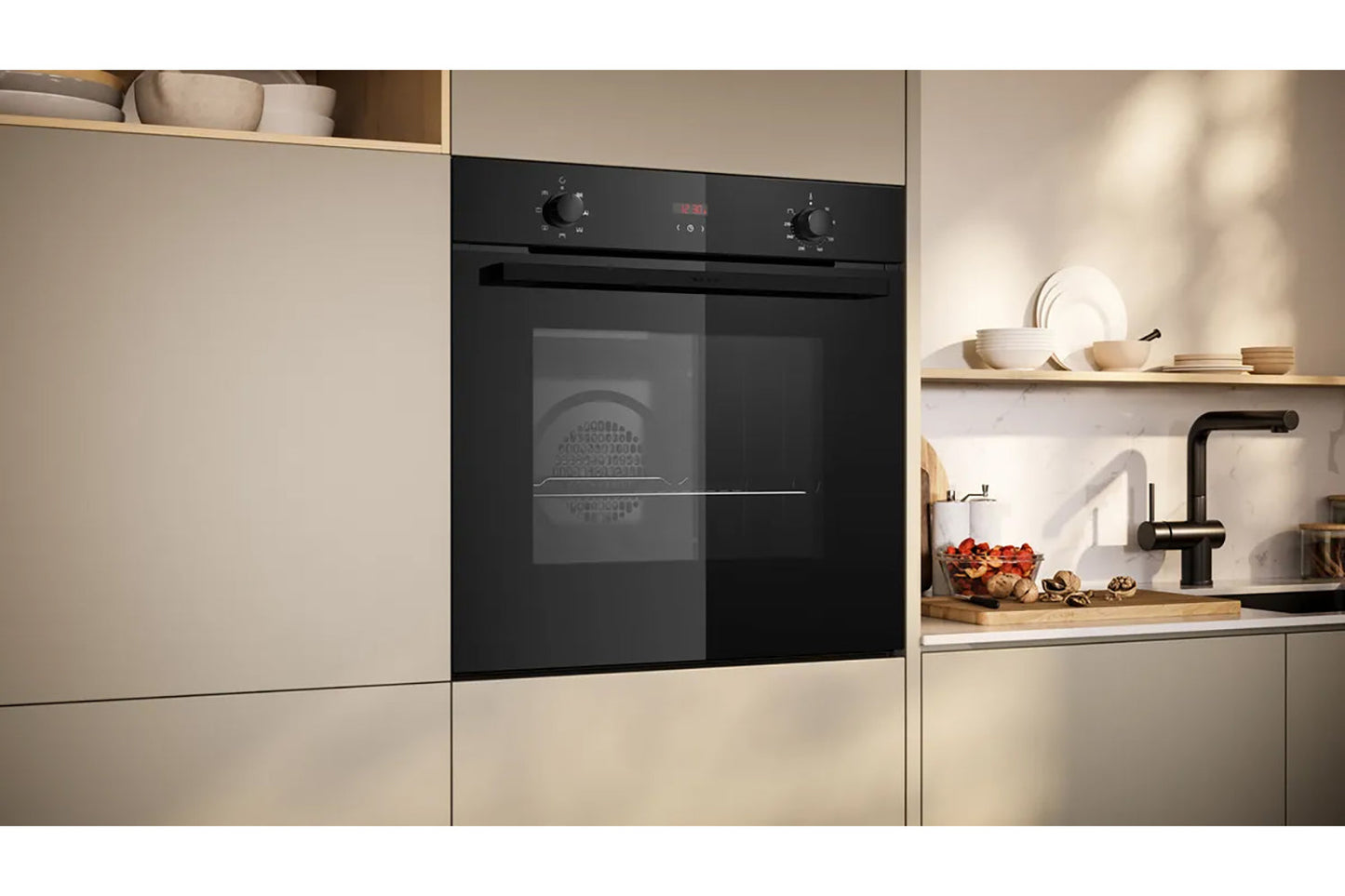 Neff N 30 Built-in Single Oven | B1DCC0AK3B| Black