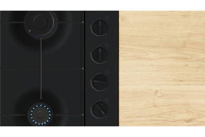 Bosch Series 2 60cm 4 Burner Gas Hob | PBP6B6K60 | Black