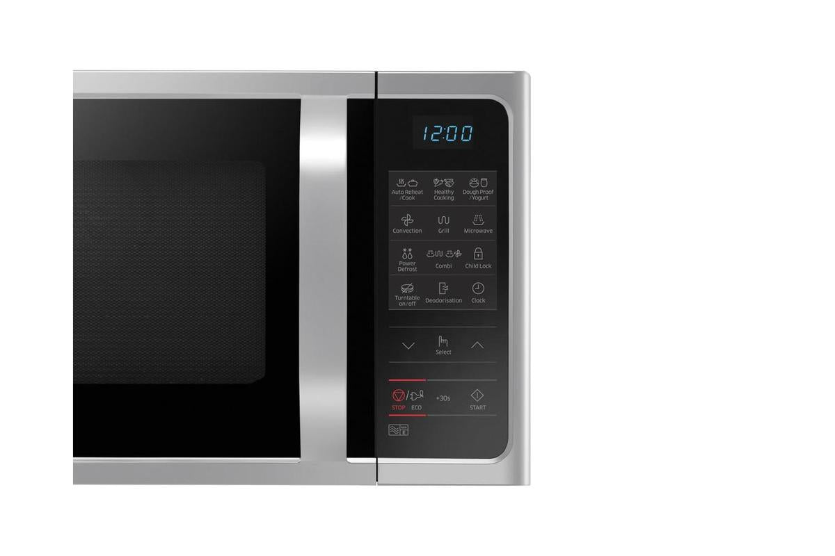 Samsung 900W 28L Freestanding Convection Microwave | MC28H5013AS/EU | Neo Stainless Silver