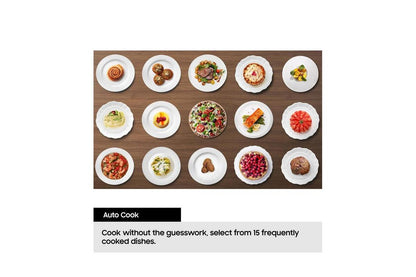 Samsung 900W 28L Freestanding Convection Microwave | MC28H5013AS/EU | Neo Stainless Silver