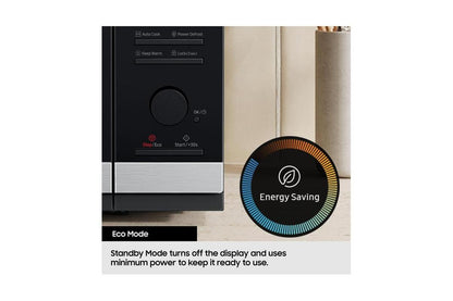 Samsung 900W 28L Freestanding Convection Microwave | MC28H5013AS/EU | Neo Stainless Silver