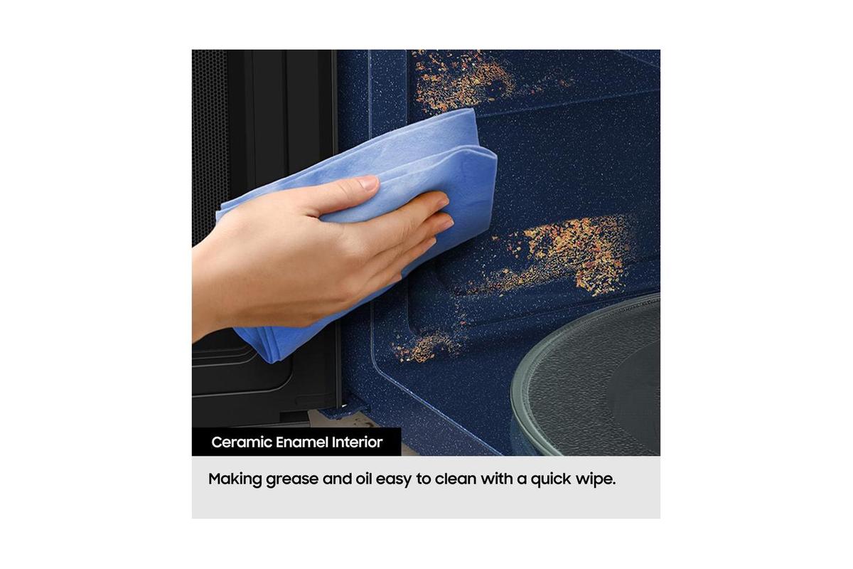 Samsung 900W 28L Freestanding Convection Microwave | MC28H5013AS/EU | Neo Stainless Silver