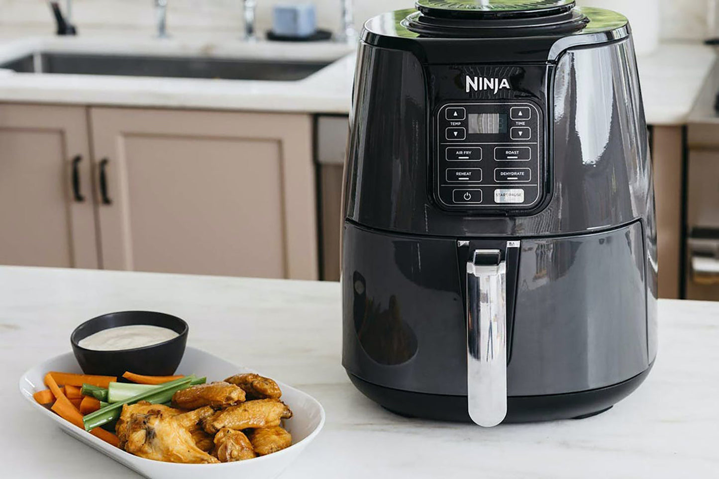 Ninja 3.8L Air Fryer | AF100UK | Grey