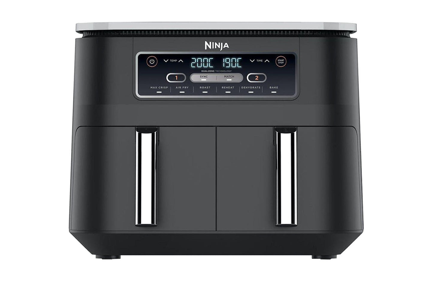 Ninja 7.6L Foodi Dual Zone Air Fryer | AF300UK | Black