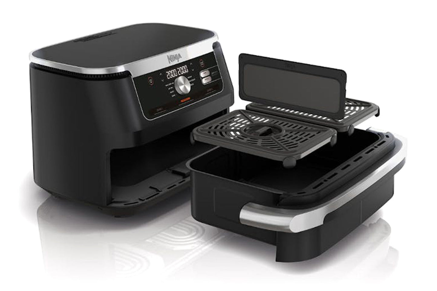 Ninja 10.4L Foodi Dual Zone Air Fryer | AF500UK | Black