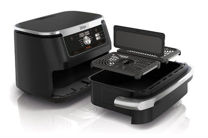 Ninja 10.4L Foodi Dual Zone Air Fryer | AF500UK | Black