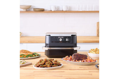 Ninja 10.4L Foodi Dual Zone Air Fryer | AF500UK | Black