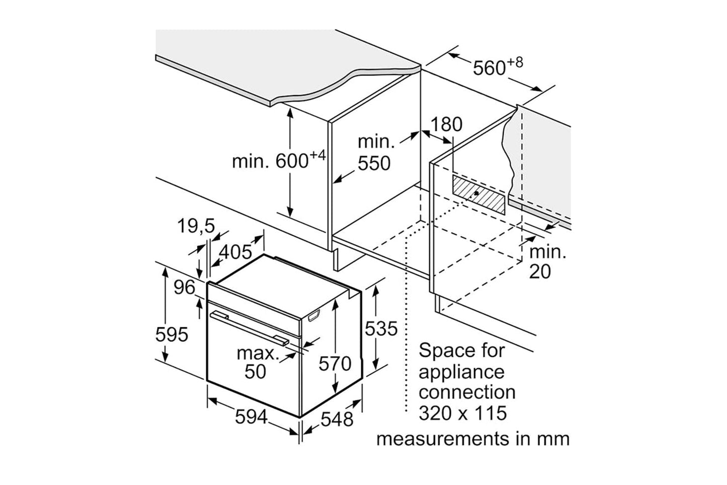 EX-DISPLAY | Neff N50 Built-in Single Oven | B1ACE4HN0B