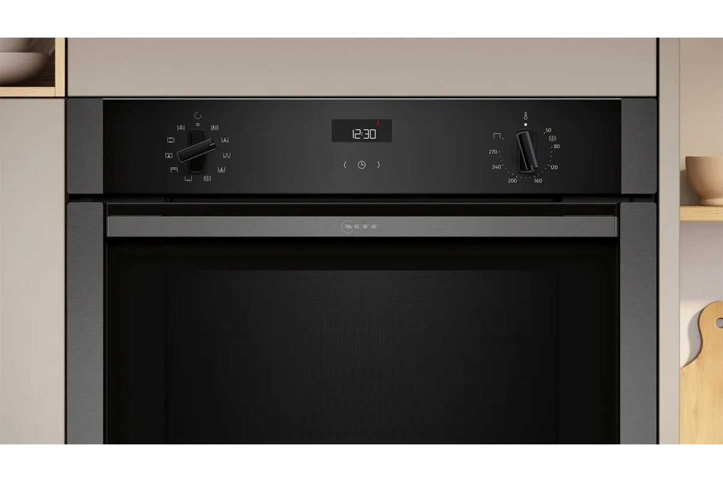 Neff N50 Built-in Single Oven | B3ACE4AG3B | Graphite Grey