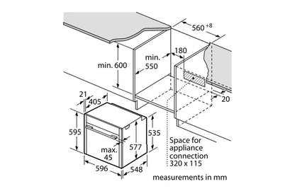 Neff N 70 Built-In Single Oven | B54CR31G0B
