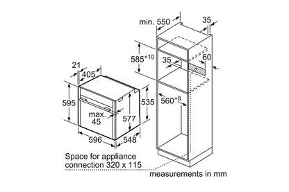 Neff N70 Built-in Single Oven | B54CR31N0B