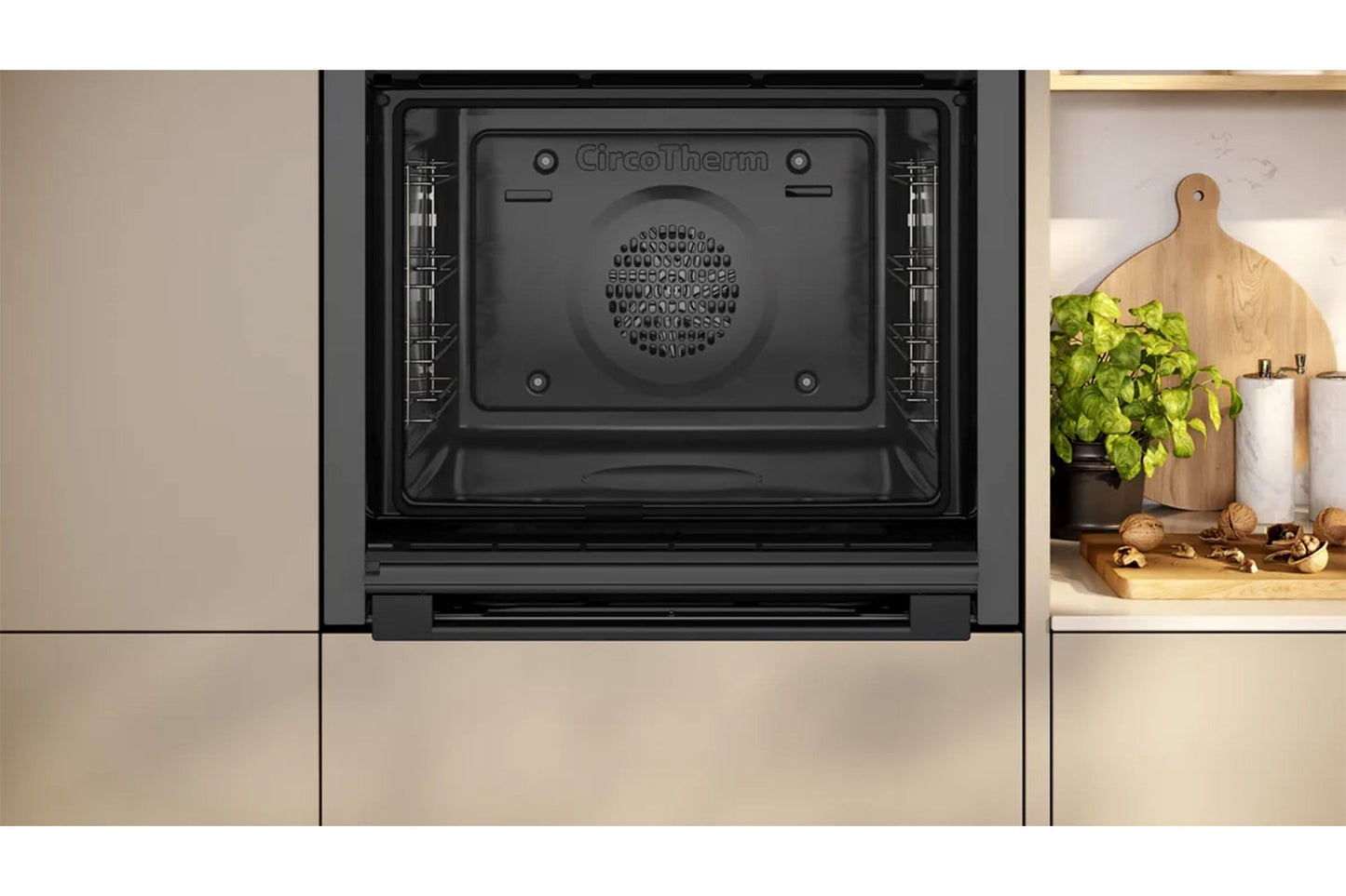 Neff N50 Built-in Single Oven | B6ACH7AG7B | Graphite Grey