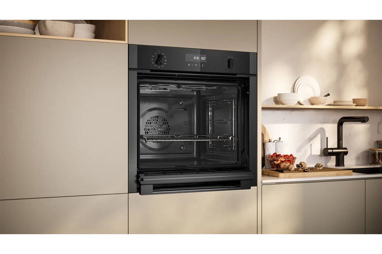 Neff N50 Built-in Single Oven | B6ACH7AG7B | Graphite Grey