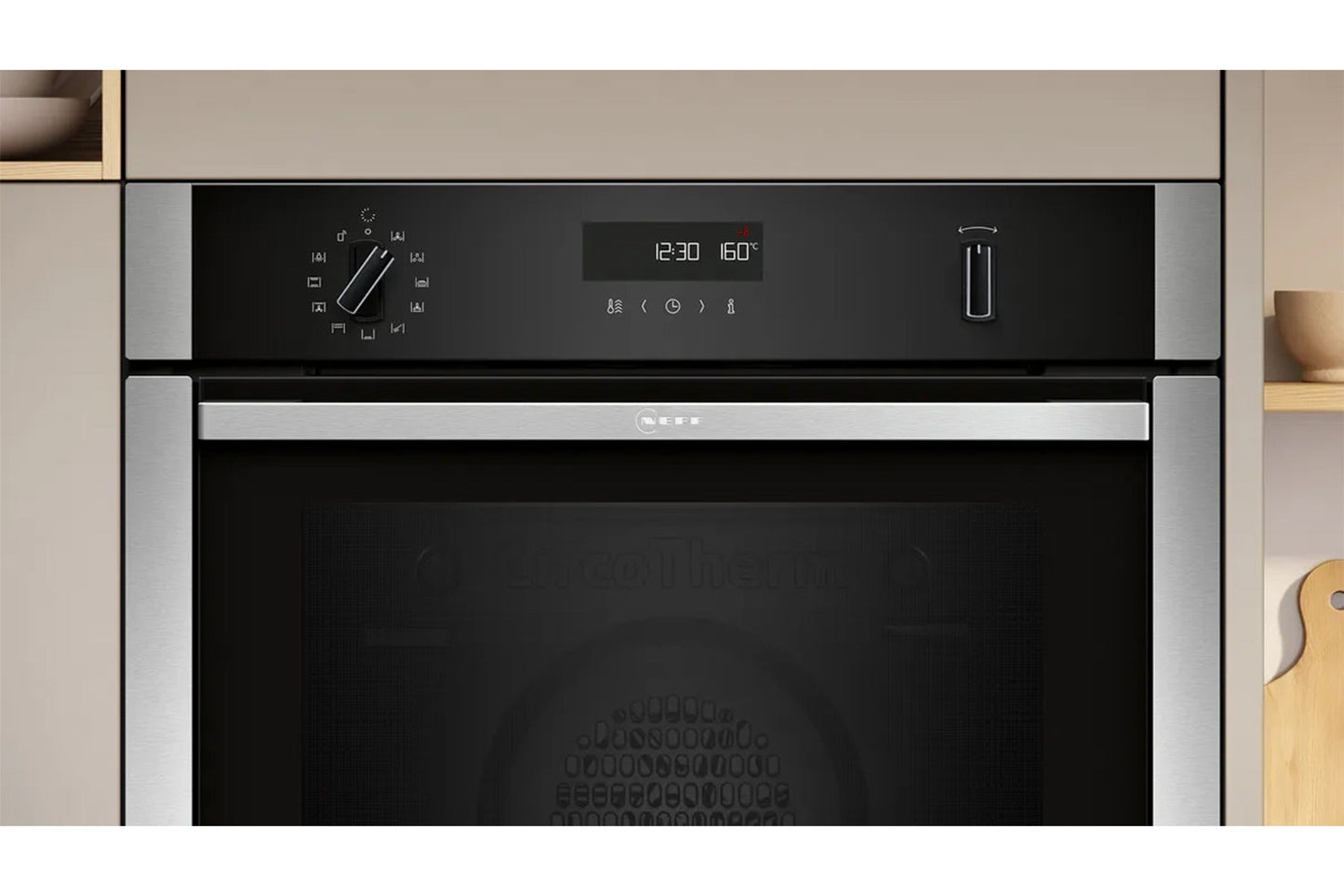 Neff N50 Built-in Single Oven | B6ACH7AN7B |  Stainless Steel