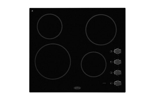 Belling 60cm 4 Zone Ceramic Hob | BCH60RB | Black