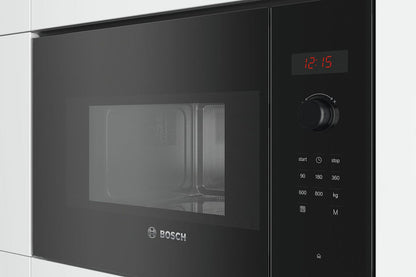 Bosch Series 4 20L 800W Built-in Microwave | BFL523MB0B | Black