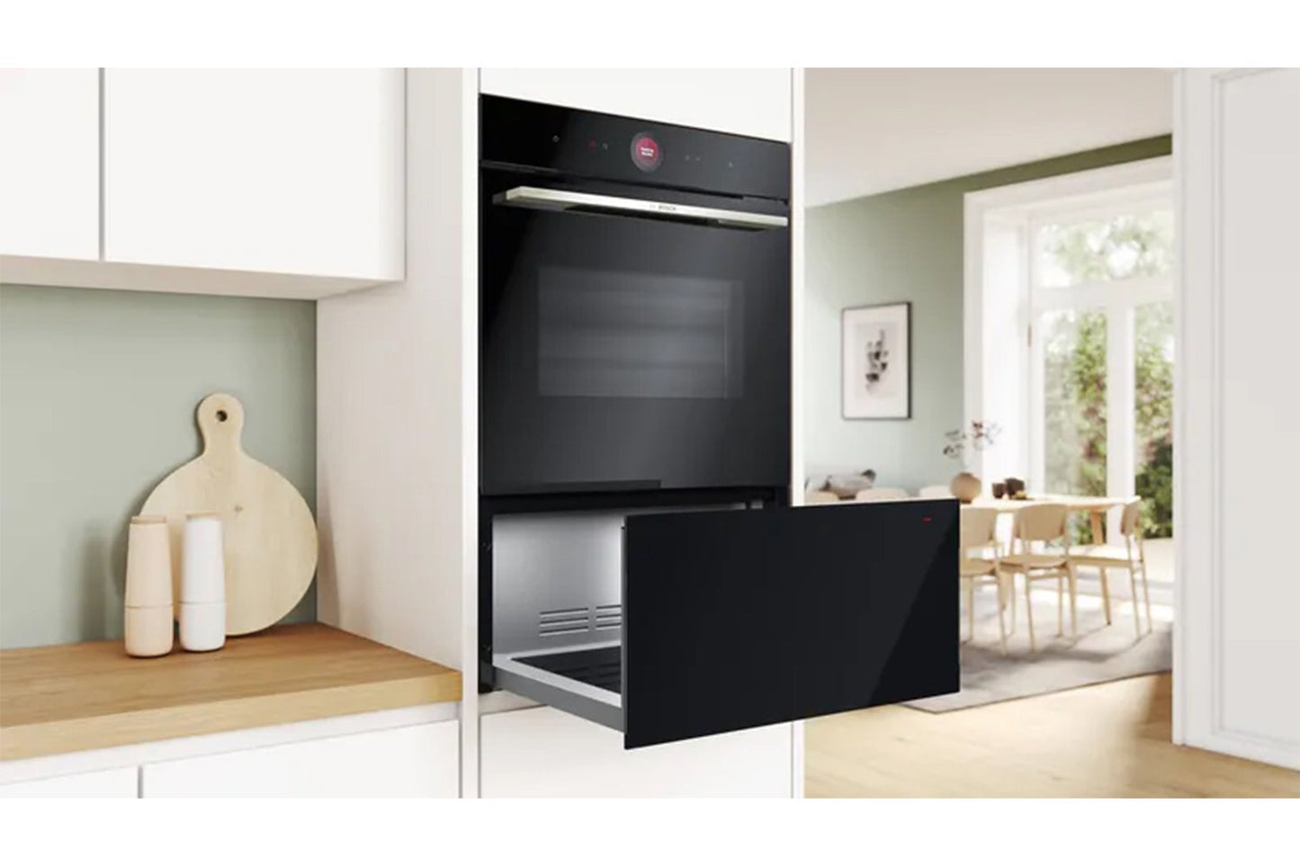 Bosch Series 8 Built-in Warming Drawer | BID7101B1B