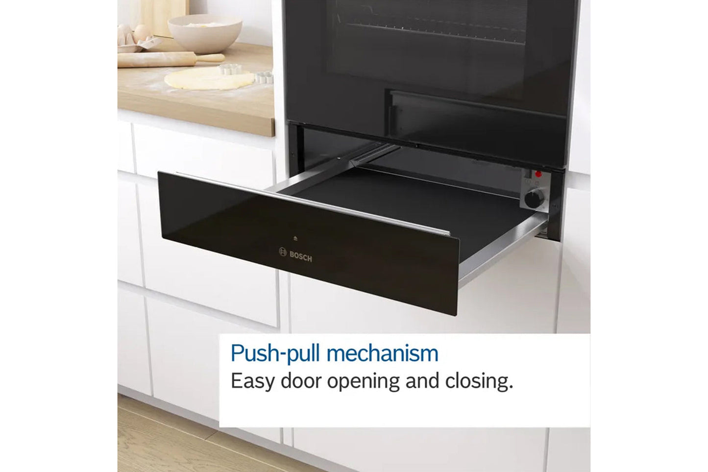 Bosch Series 8 Built-in Warming Drawer | BID7101B1B