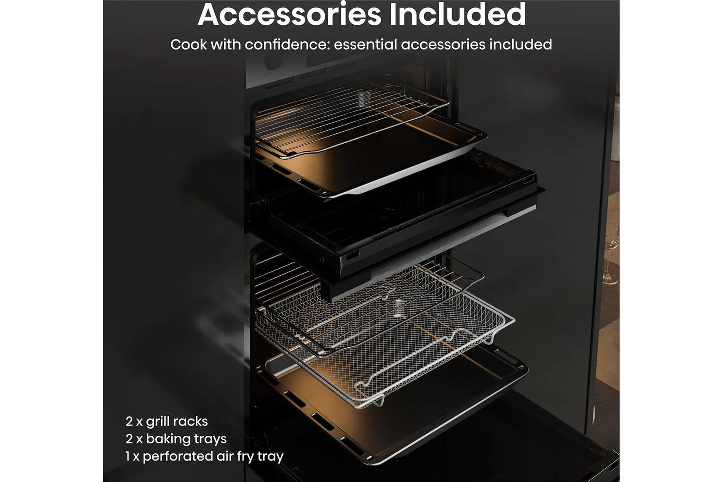 Hisense Built-in Double Oven | BID914221CX
