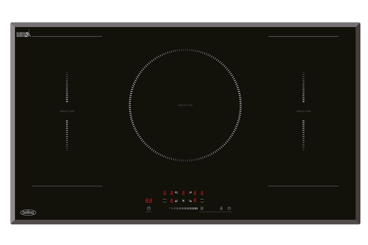 Belling 90cm 5 Zone Induction Hob | BIH90TB