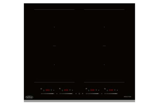 Belling 60cm 4 Zone Induction Hob | BIHF60BK | Black