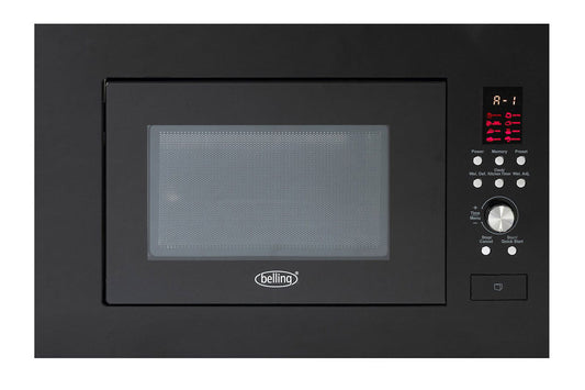 Belling 23L 900W Built-in Microwave | BIM60BLK | Black