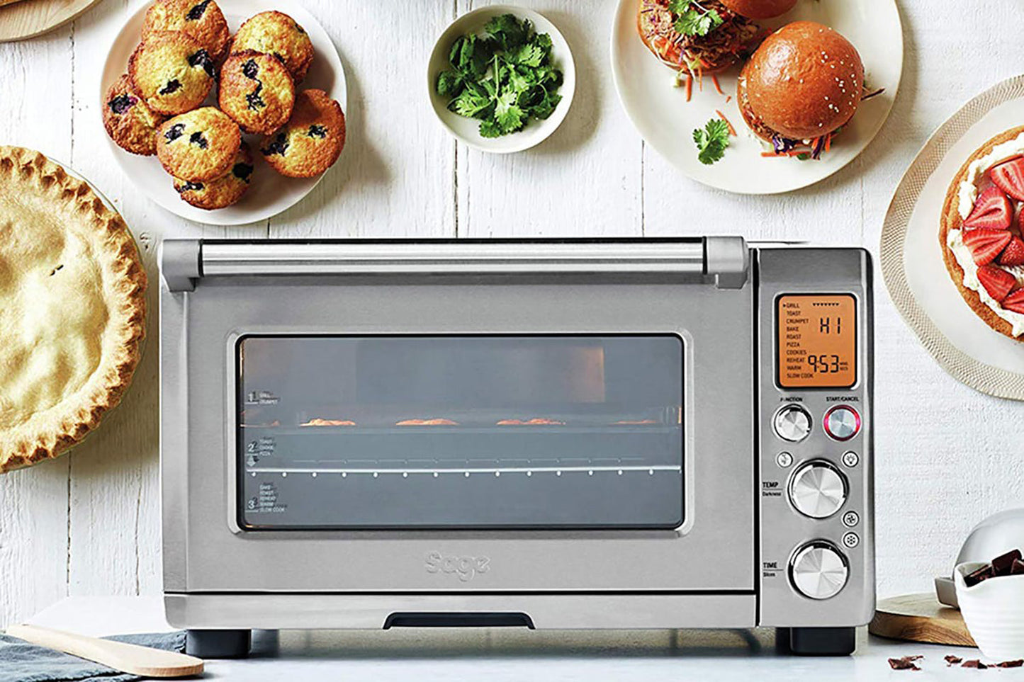 Sage Smart Pro Electric Mini Oven | BOV820BSS | Brushed Stainless Steel