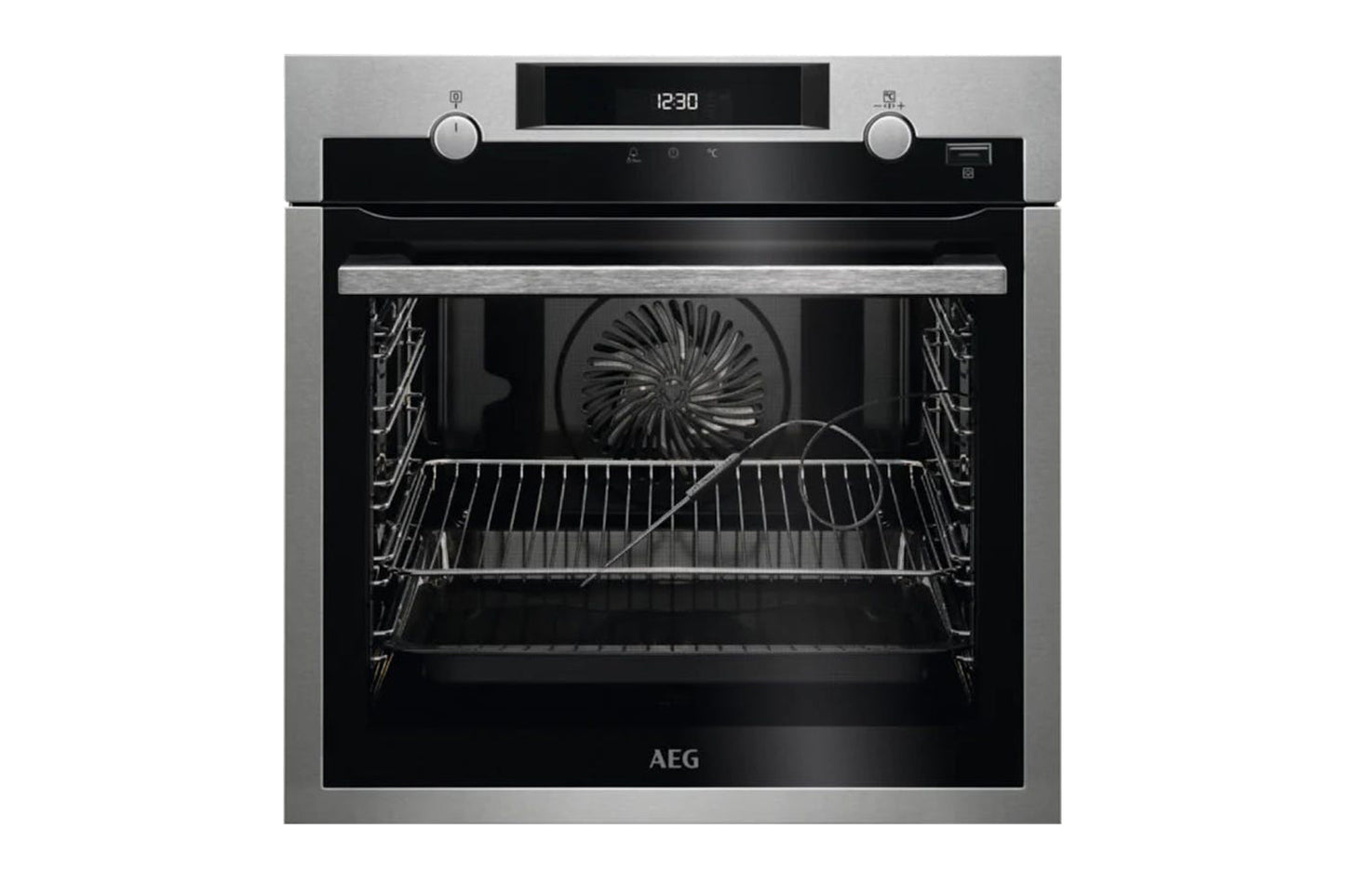 AEG 6000 Series Built-in Electric Single Oven | BPE556060M | Stainless Steel